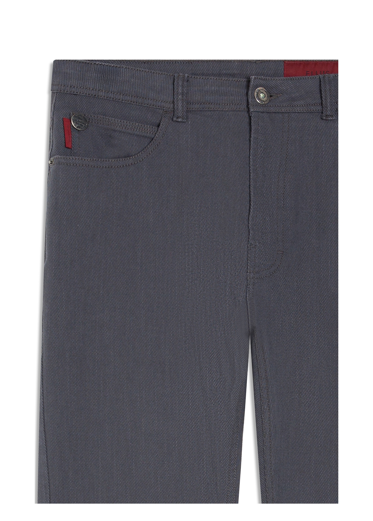Calça Thunder Color Slim Cinza Medio
