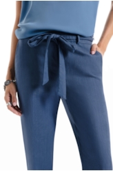 Calça Tolit Listrado Carrot Petroleo