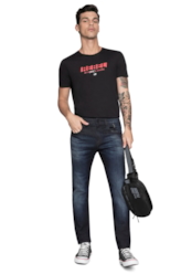 Calça Troy Super Slim Indigo 610 Lav.Escuro C/3d