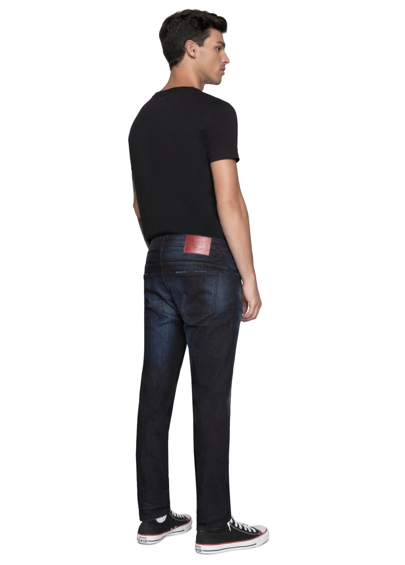 Calça Troy Super Slim Indigo 610 Lav.Escuro C/3d
