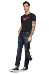 Calça Troy Super Slim Indigo 610 Lav.Escuro C/3d