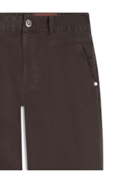 Calça Twill Baggy Marrom Escuro