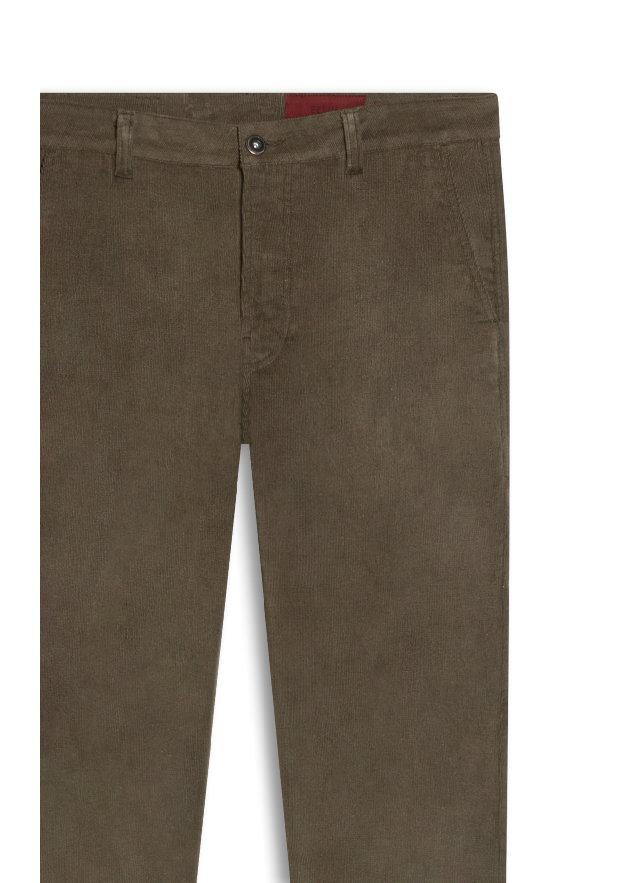 Calça Veludo Slim Floresta
