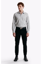 Calça Veludo Slim Preto