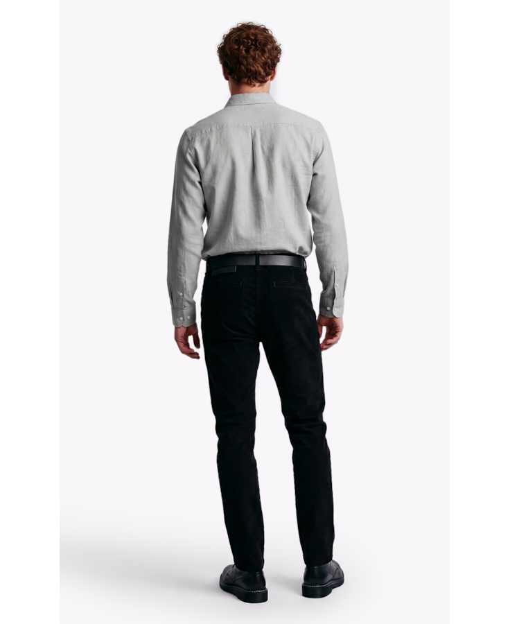 Calça Veludo Slim Preto