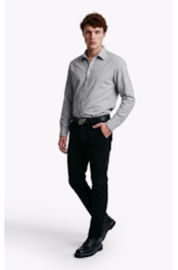 Calça Veludo Slim Preto