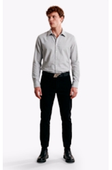 Calça Veludo Slim Preto