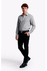 Calça Veludo Slim Preto