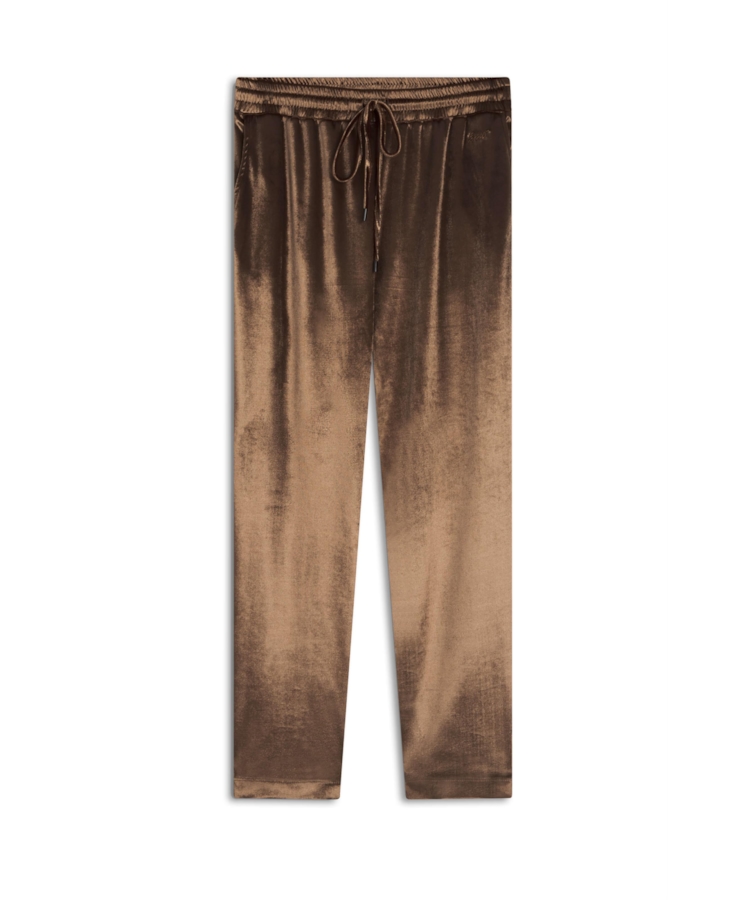 Calça Velvet Chrome Caramelo