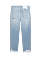 Calça Vintage Denim Baggy Destroyer 1805-Lav.Claro C/Vint.+pu