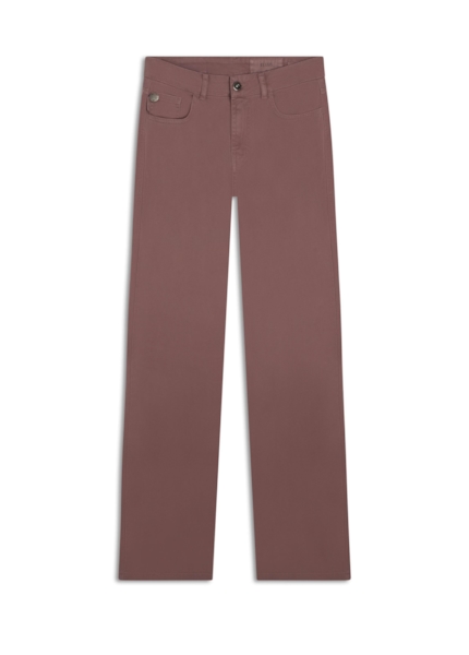 Calça Vintage Denim Color Filigrana Purple Gray