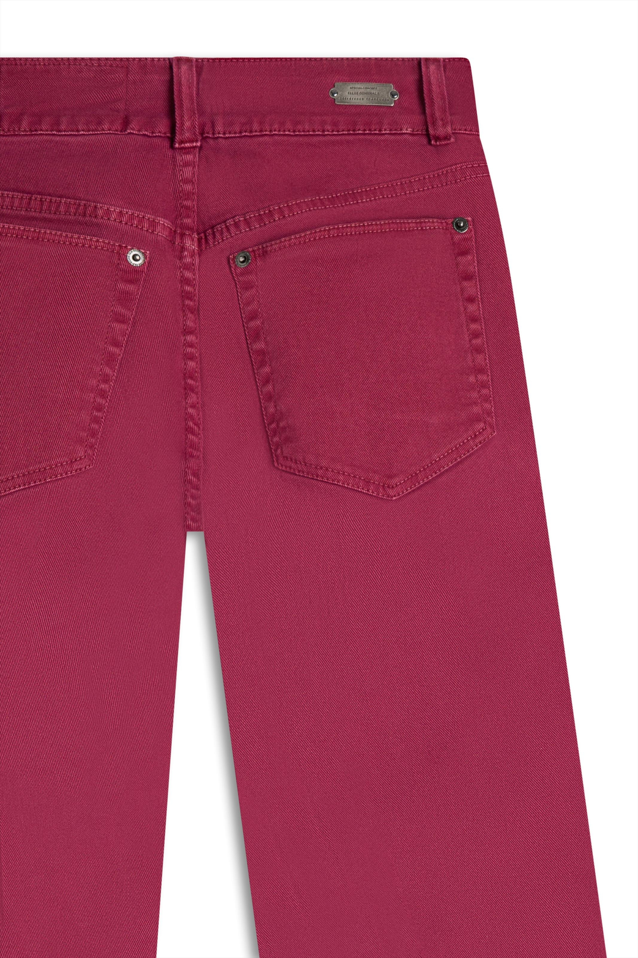 Calça Vintage Denim Color Flare Magenta