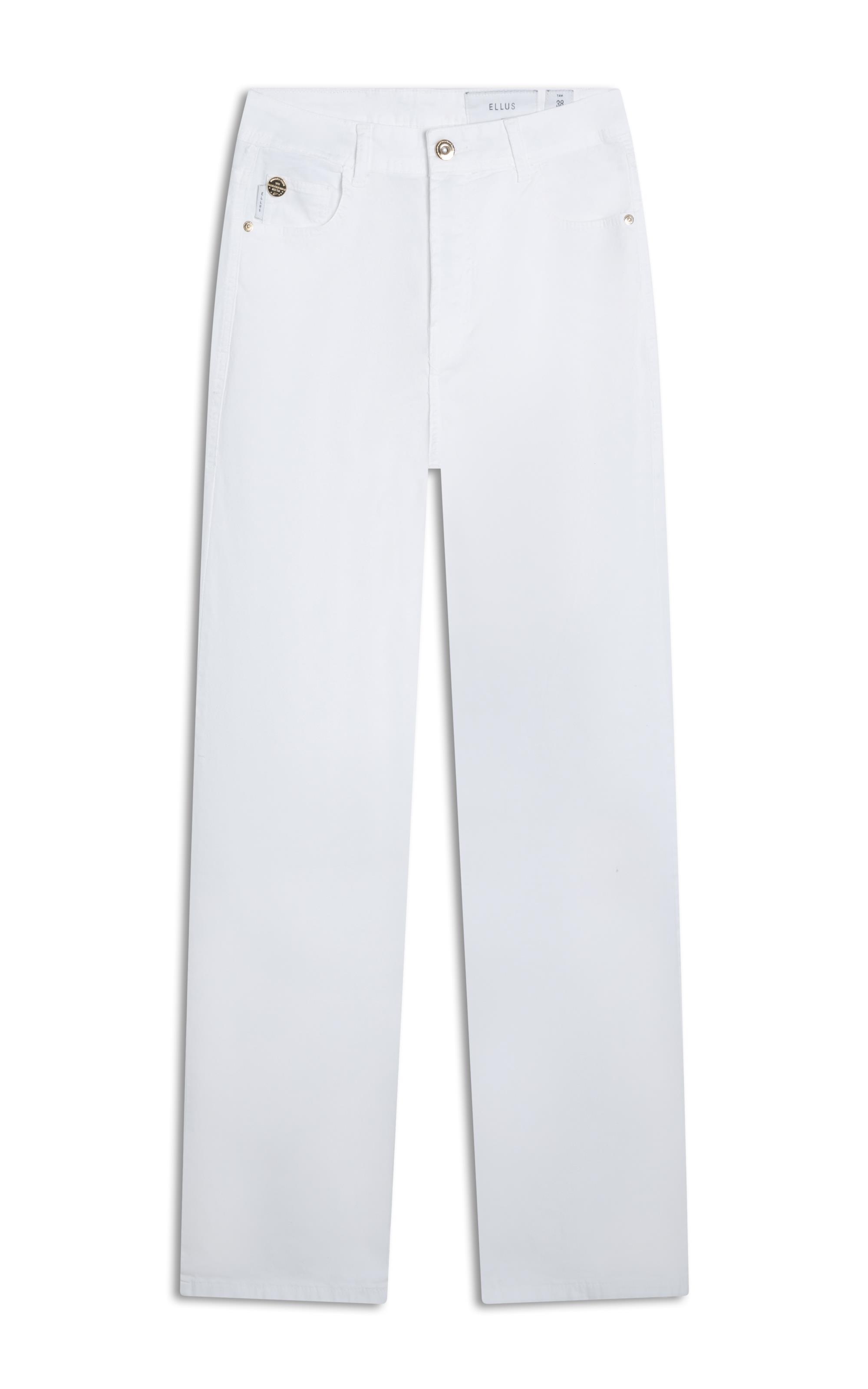 Calça Color Denim 2nd Floor Branco