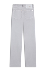 Calça Vintage Denim Color Gisele Reta 5 Pock Silver