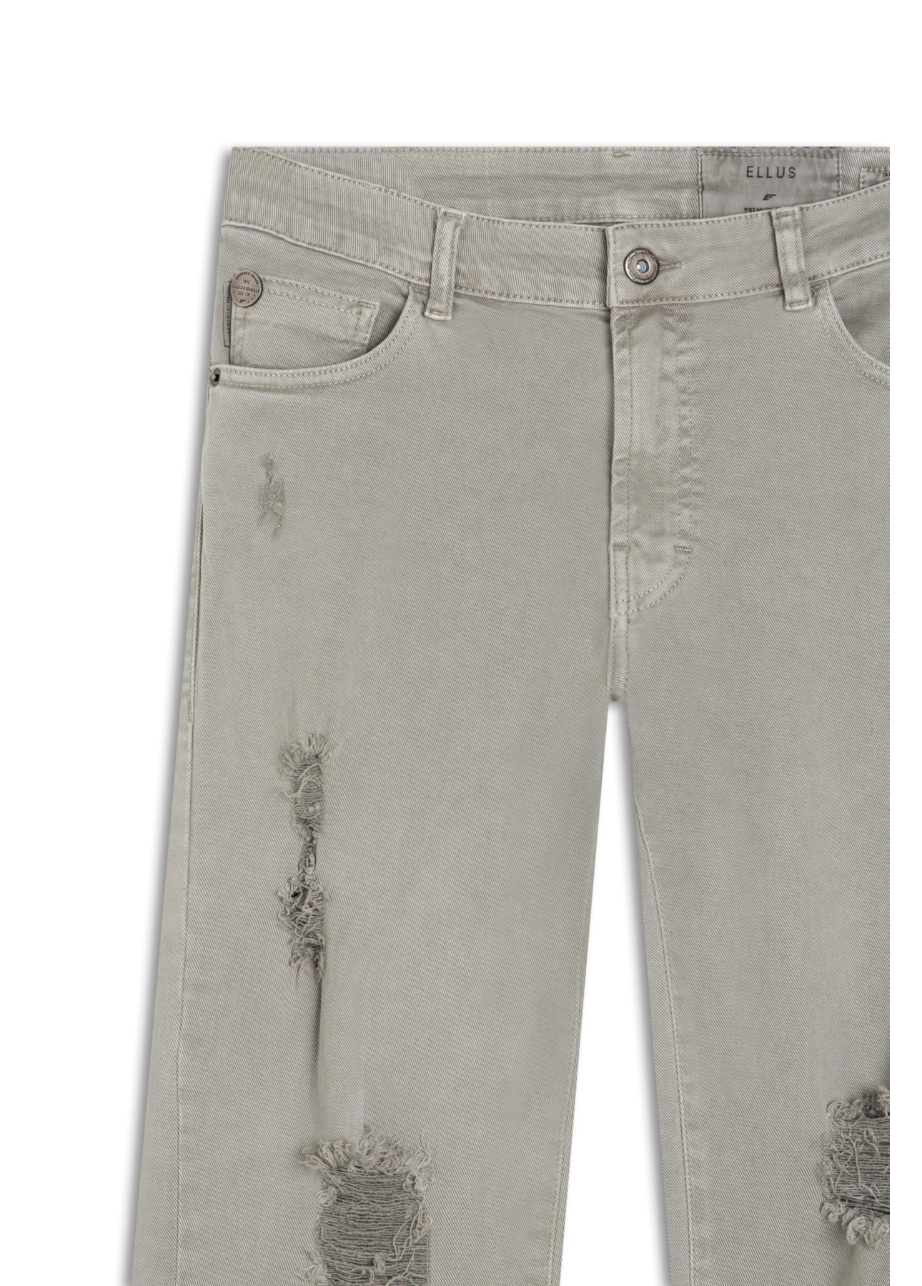 Calça Vintage Denim Color Low Rise Hemp