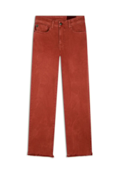 Calça Vintage Denim Color Marble Wash Telha