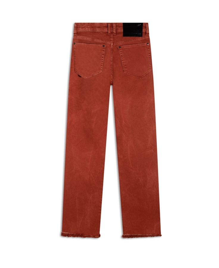 Calça Vintage Denim Color Marble Wash Telha