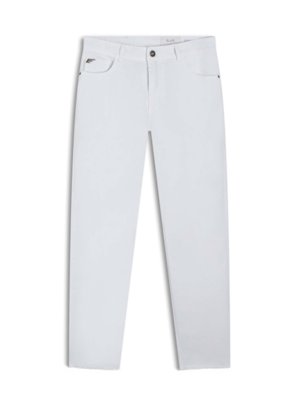 Calça Vintage Denim Color Mom Branco