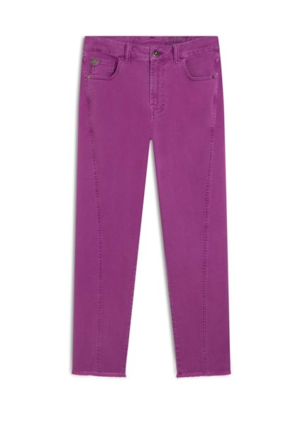 Calça Vintage Denim Color Mom Pitaya