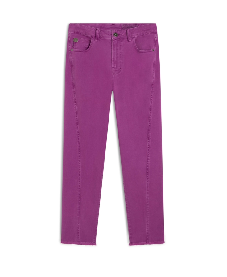 Calça Vintage Denim Color Mom Pitaya