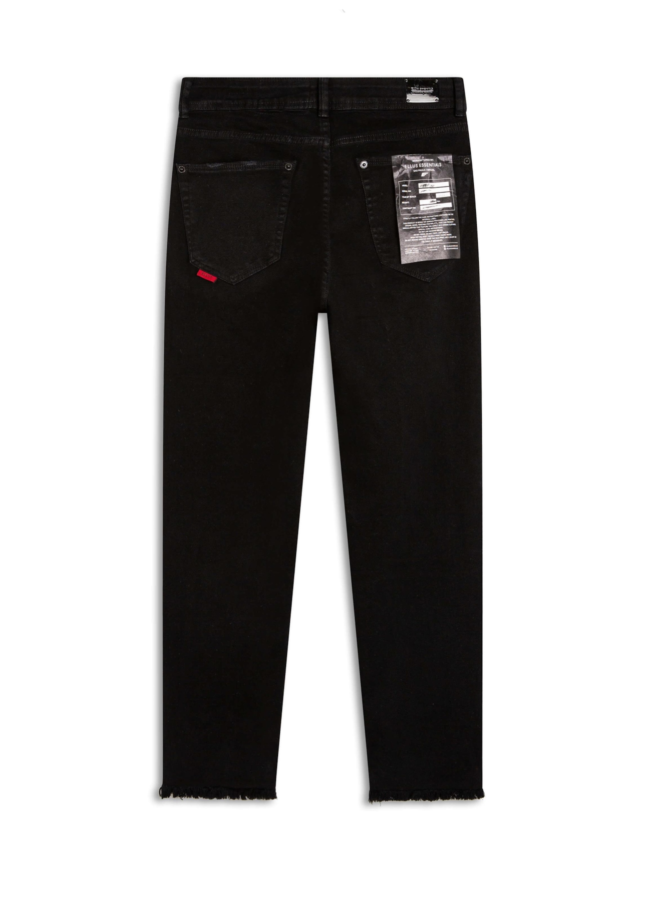 Calça Vintage Denim Color Mom Preto