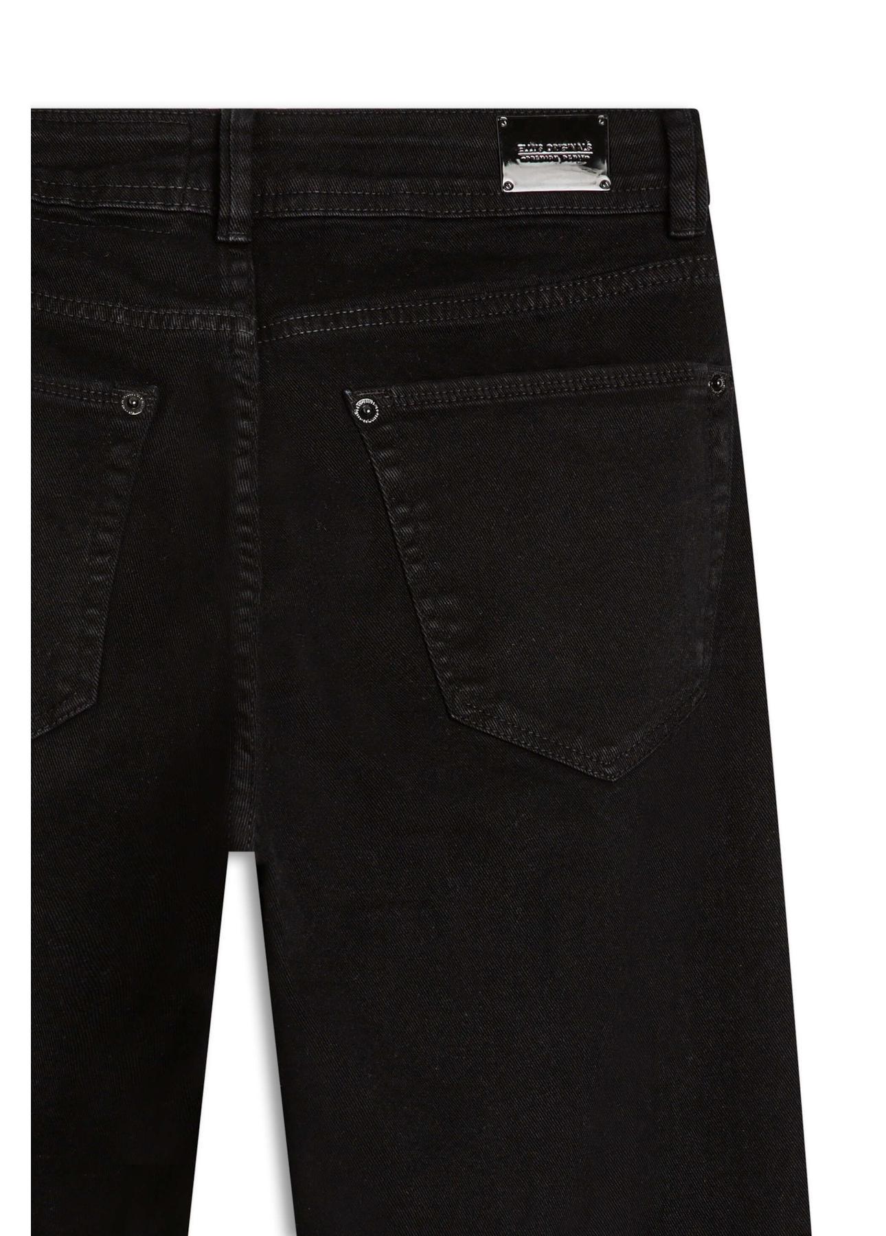 Calça Vintage Denim Color Mom Preto