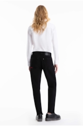Calça Vintage Denim Color Mom Preto
