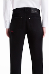 Calça Vintage Denim Color Mom Preto