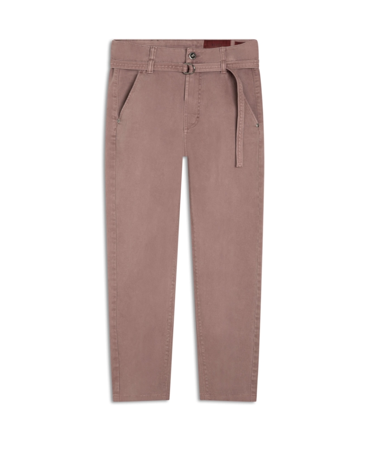 Calça Vintage Denim Color Mom Rosa Dirty