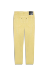 Calça Vintage Denim Color Recorte Citrus