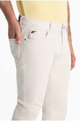 Calça Vintage Denim Color Recorte Sandy