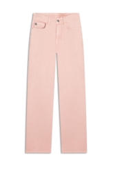 Calça Vintage Denim Color Reta Blush
