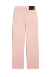Calça Vintage Denim Color Reta Blush