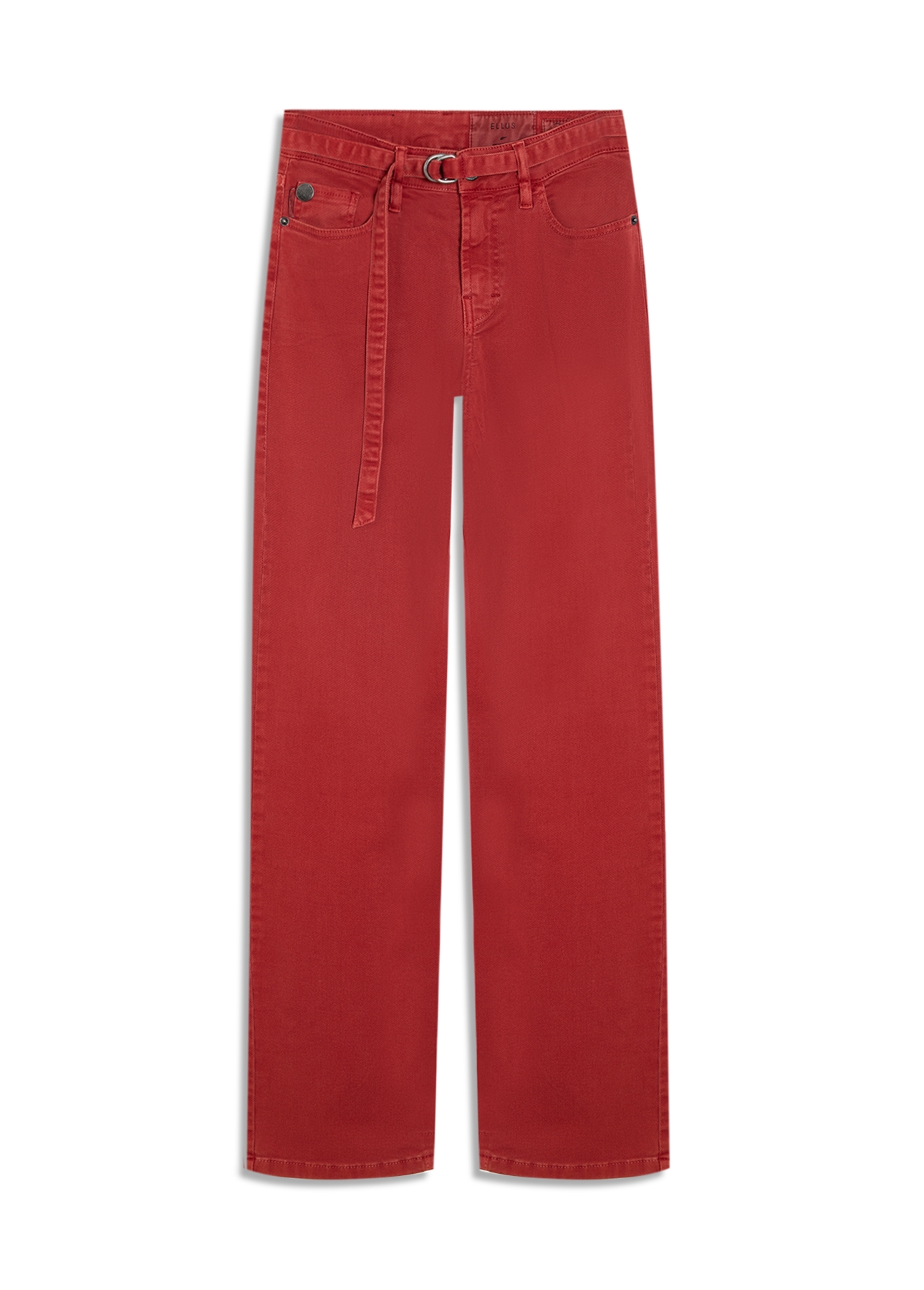 Calça Vintage Denim Color Reta Rubi