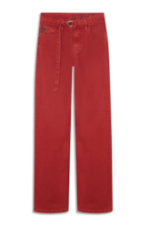 Calça Vintage Denim Color Reta Rubi