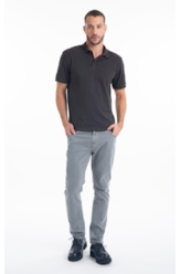 Calça Vintage Denim Color Skinny 5 Pockets Verde Oliva