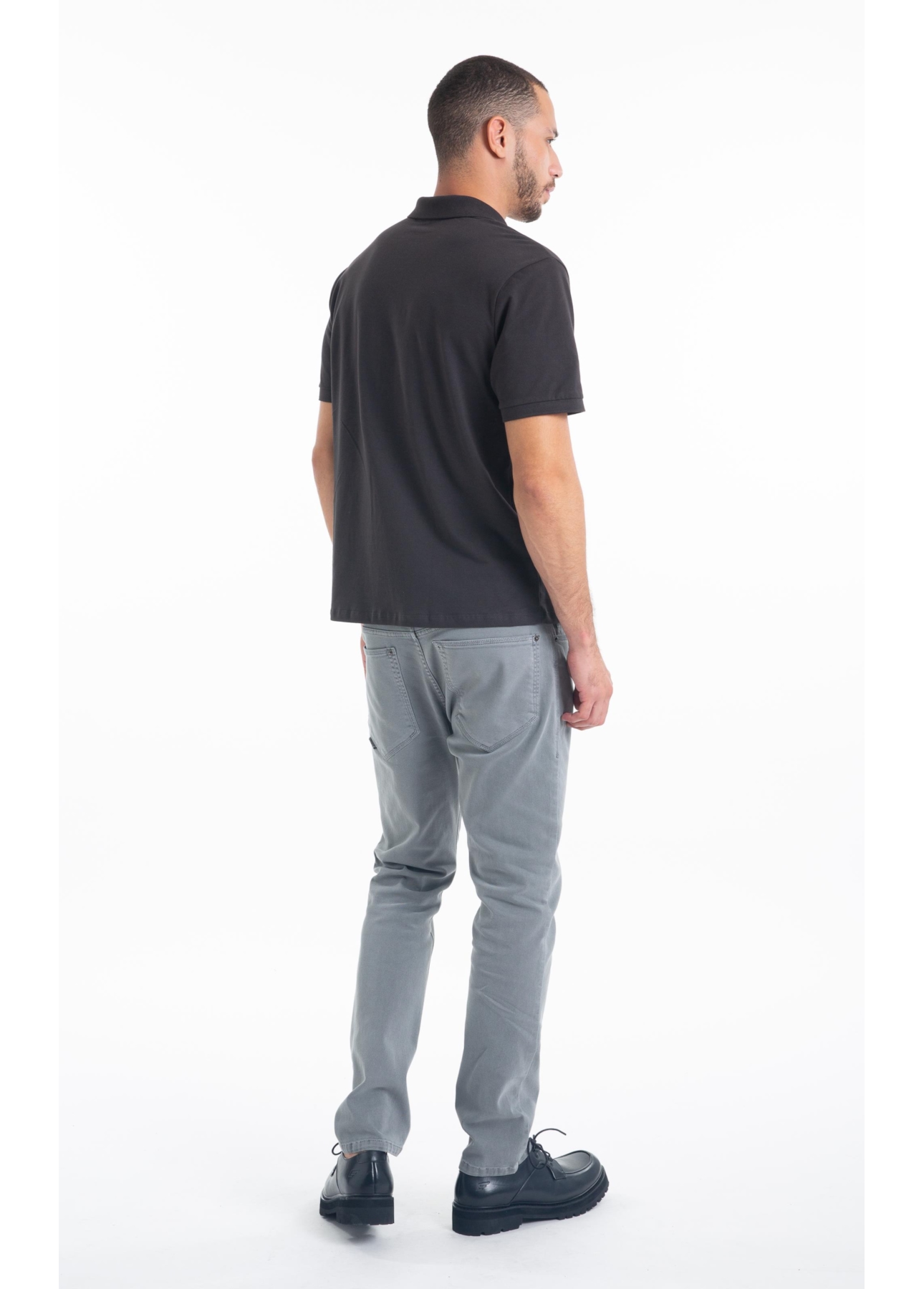 Calça Vintage Denim Color Skinny 5 Pockets Verde Oliva