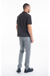 Calça Vintage Denim Color Skinny 5 Pockets Verde Oliva
