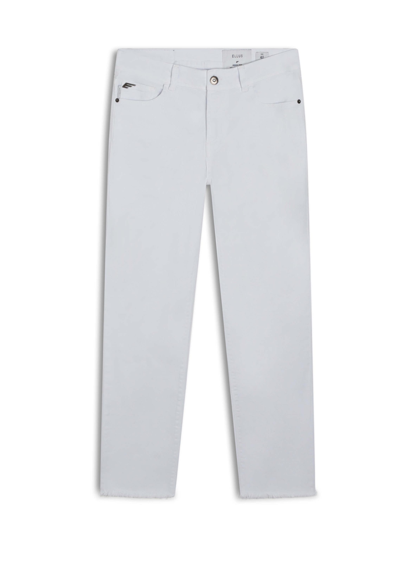 Calça Vintage Denim Color Skinny Branco