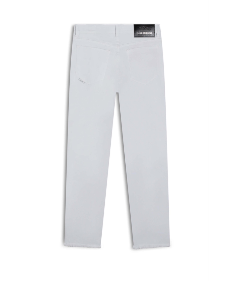 Calça Vintage Denim Color Skinny Branco