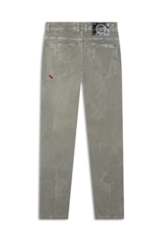 Calça Vintage Denim Color Skinny Charcoal