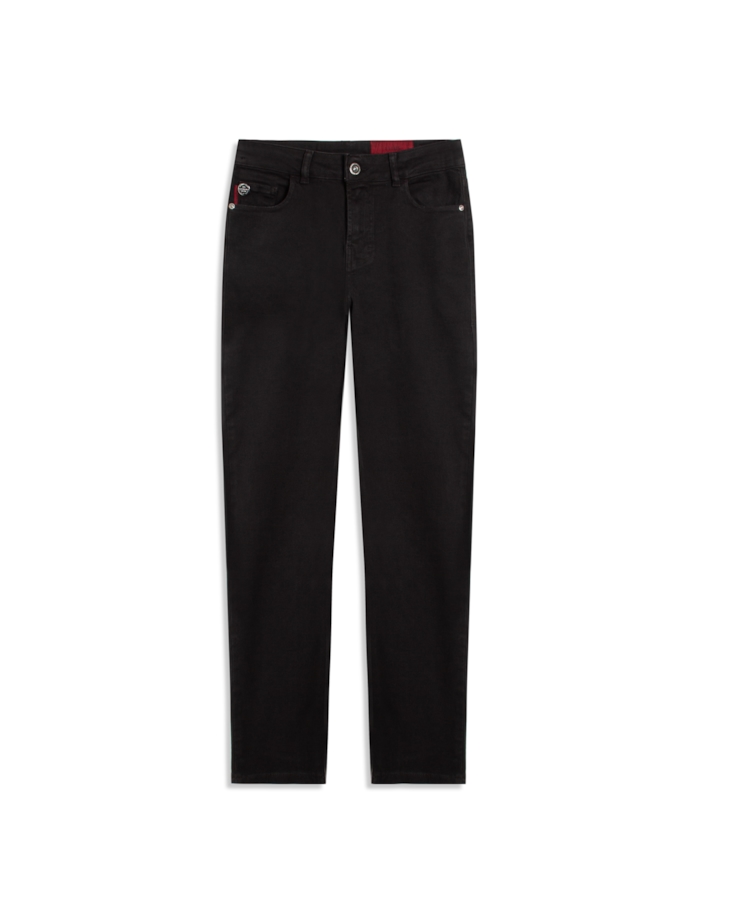 Calça Vintage Denim Color Skinny Plumbo