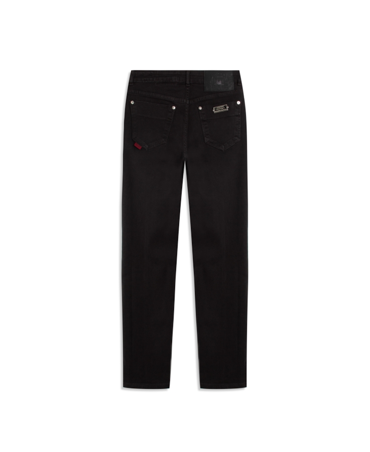 Calça Vintage Denim Color Skinny Plumbo