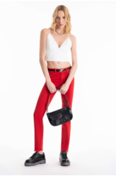 Calça Vintage Denim Color Skinny Rubi