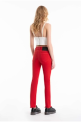 Calça Vintage Denim Color Skinny Rubi