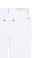 Calça Vintage Denim Color Slim Branco