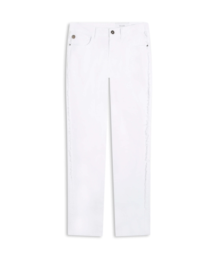 Calça Vintage Denim Color Slim Branco