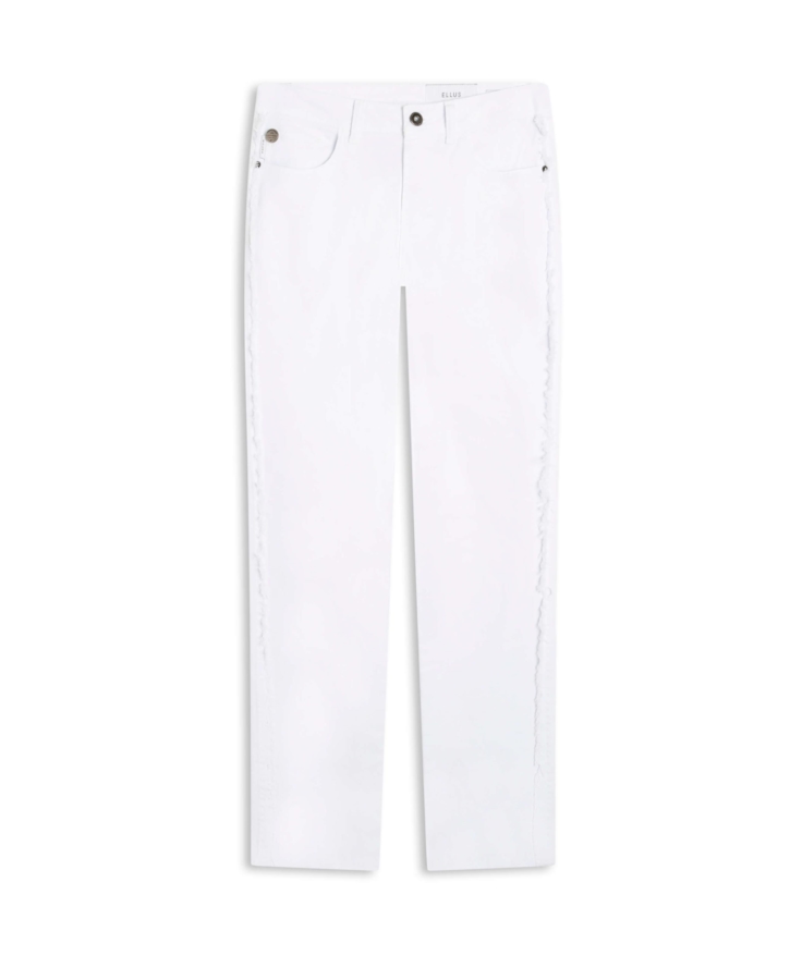 Calça Vintage Denim Color Slim Branco