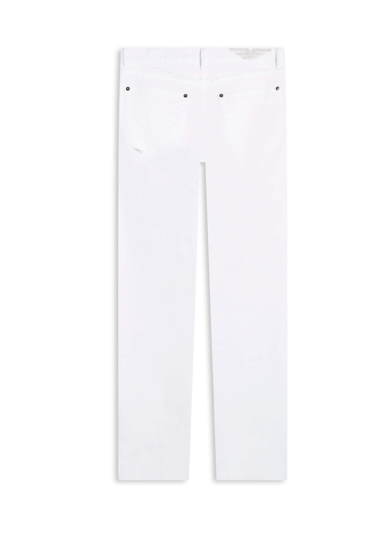 Calça Vintage Denim Color Slim Branco