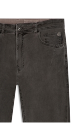 Calça Vintage Denim Color Slim Marrom